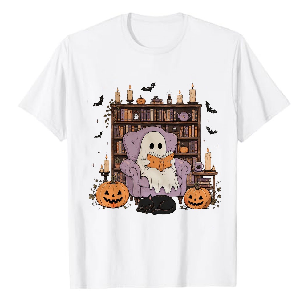 Black Tin Candle - T-shirt d'Halloween confortable avec motif de
