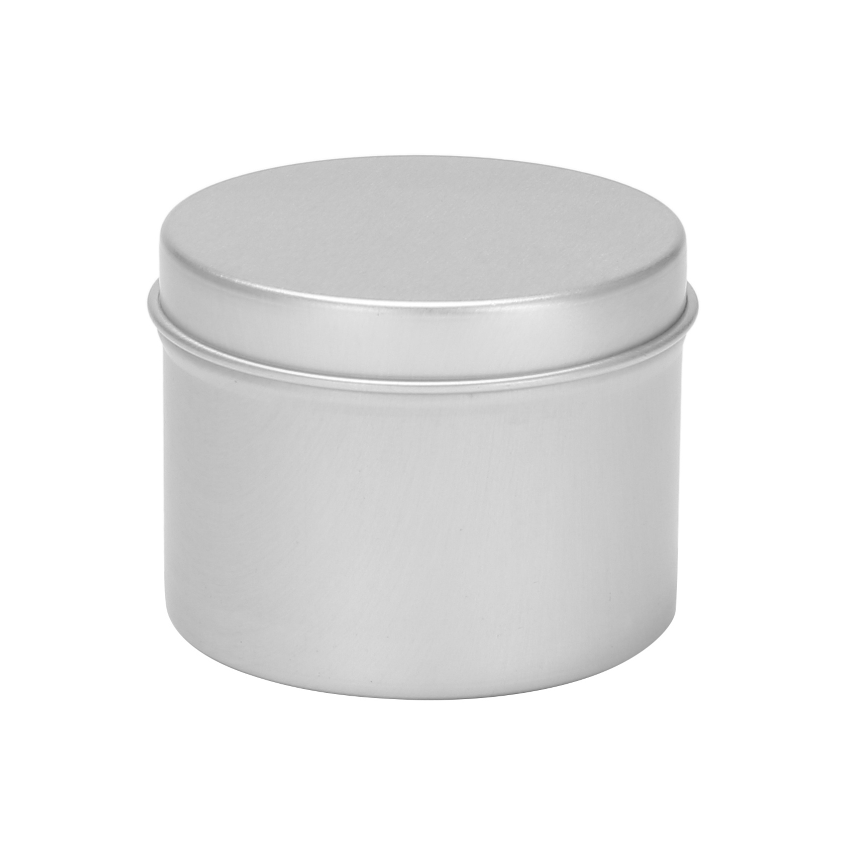Lot de 48 boîtes rondes en mét - Black Tin Candle avis et prix
