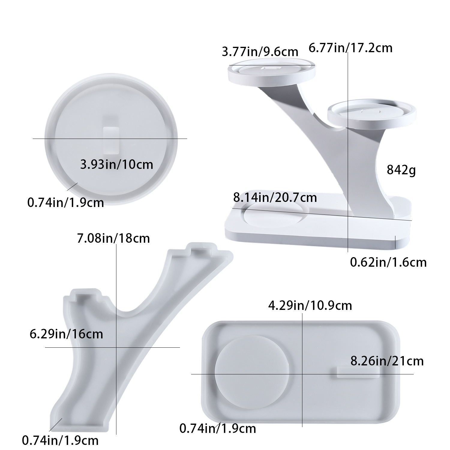 Moule en silicone DIY pour bou - Candle Holder Supplies avis et prix