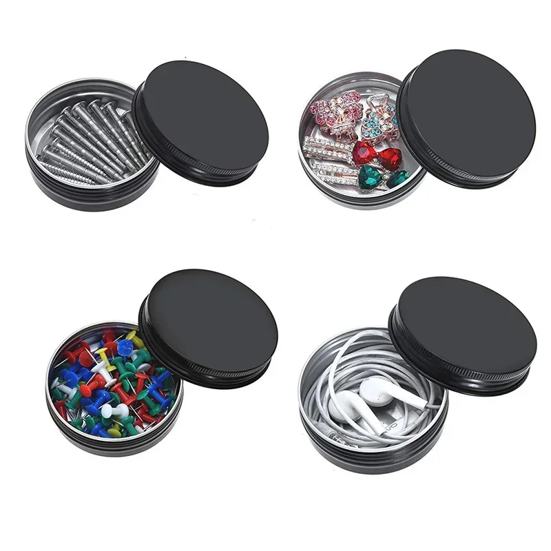 Bocaux AfricCandle Noirs avec  - Black Tin Candle avis et prix