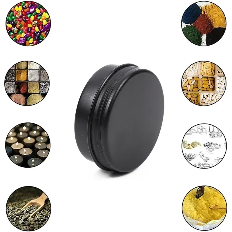 Bocaux AfricCandle Noirs avec  - Black Tin Candle avis et prix