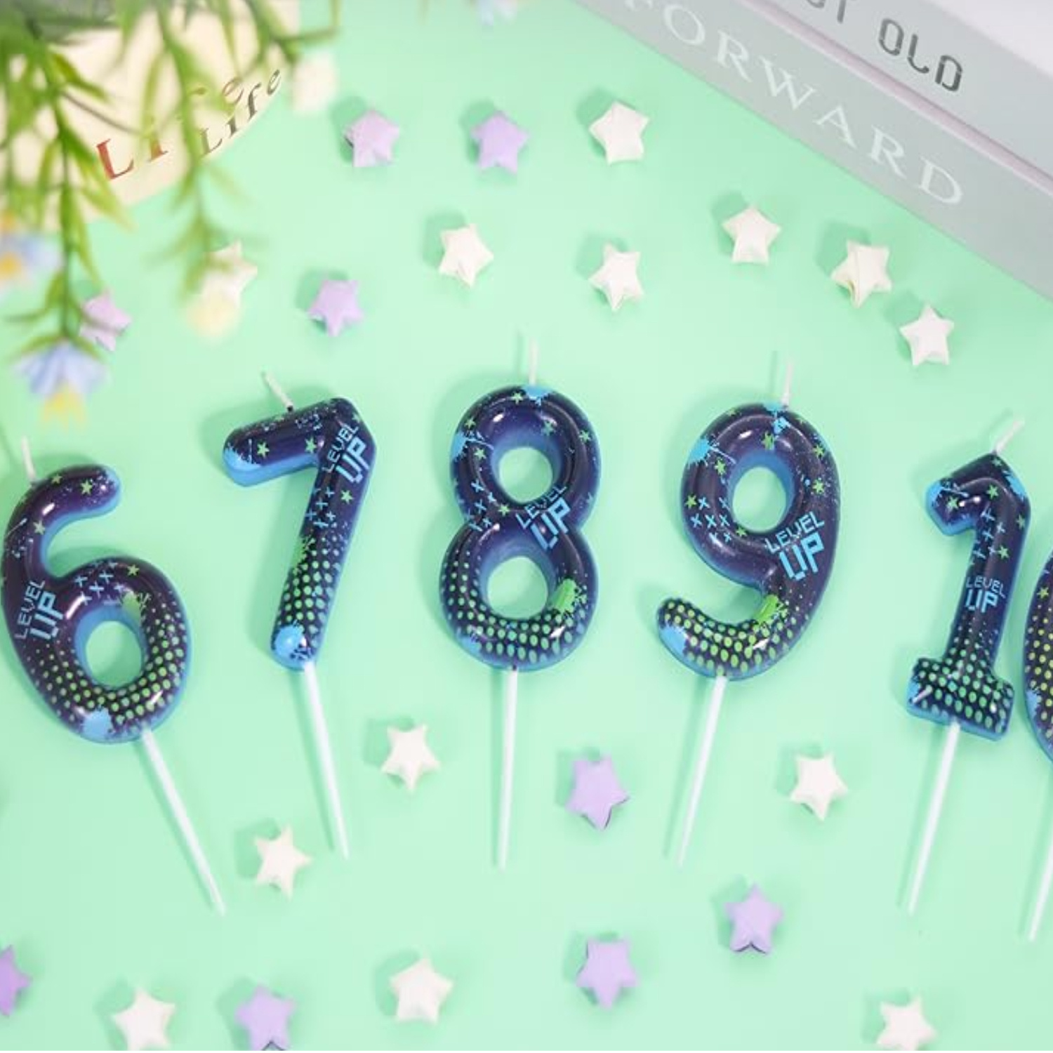 Bougies d'anniversaire bleues  - Supplies Of Candle avis et prix