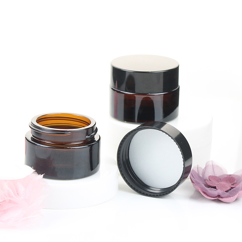 20 pots en verre ambré mini de - Black Tin Candle avis et prix