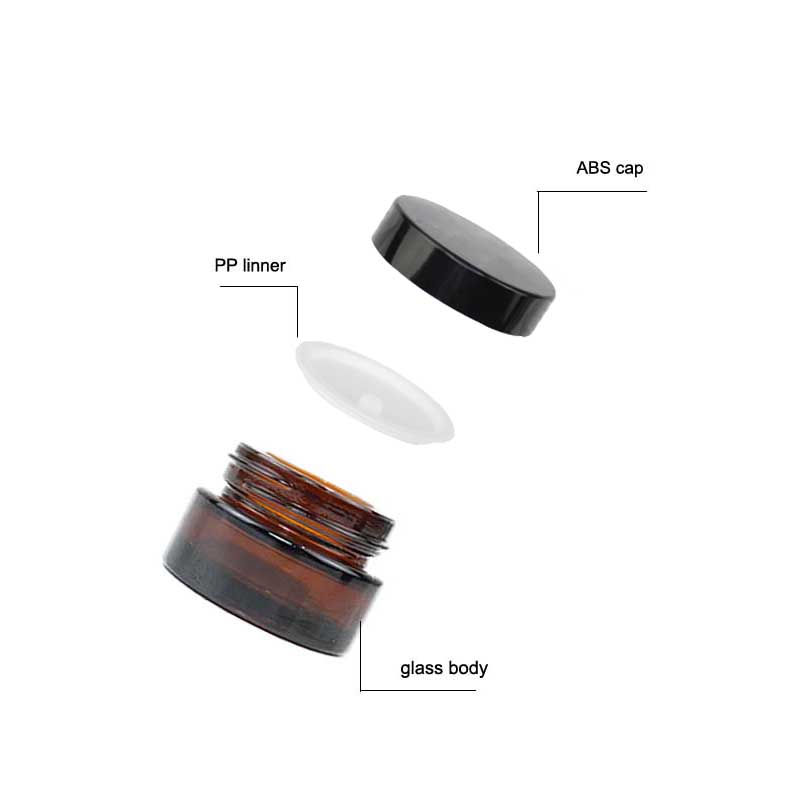 20 pots en verre ambré mini de - Black Tin Candle avis et prix