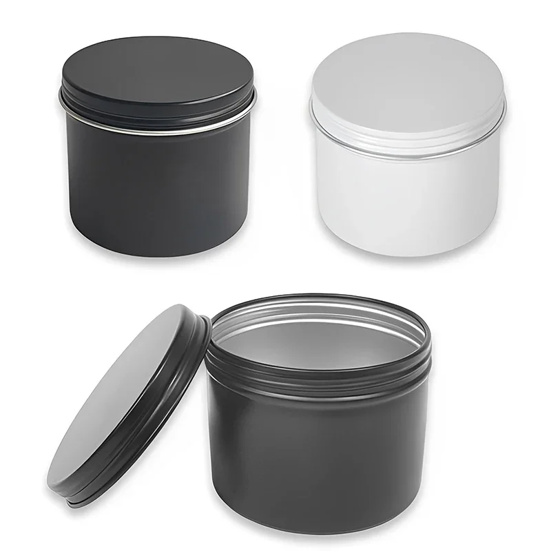 Bocaux Ronds en Aluminium, Noi - Black Tin Candle avis et prix