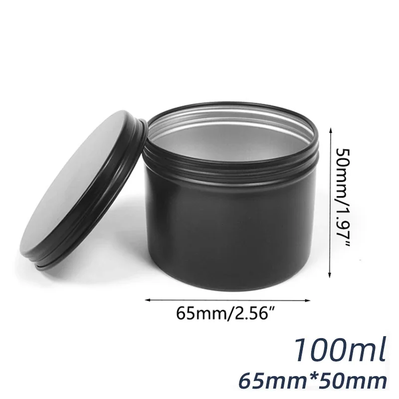 Bocaux Ronds en Aluminium, Noi - Black Tin Candle avis et prix