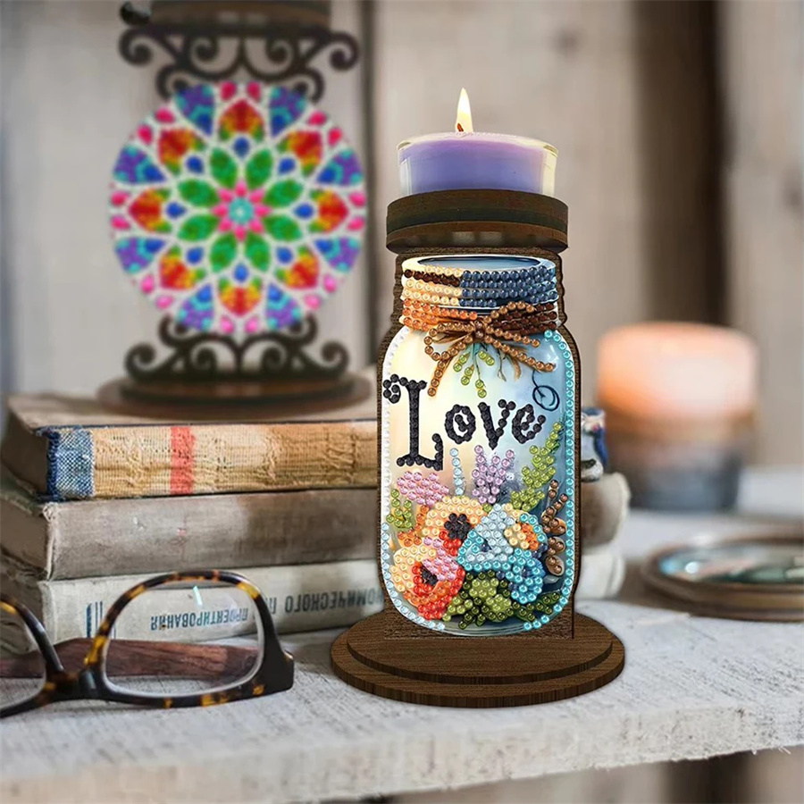 Porte-bougie d'amour, cadeau d - Candle Holder Supplies avis et prix