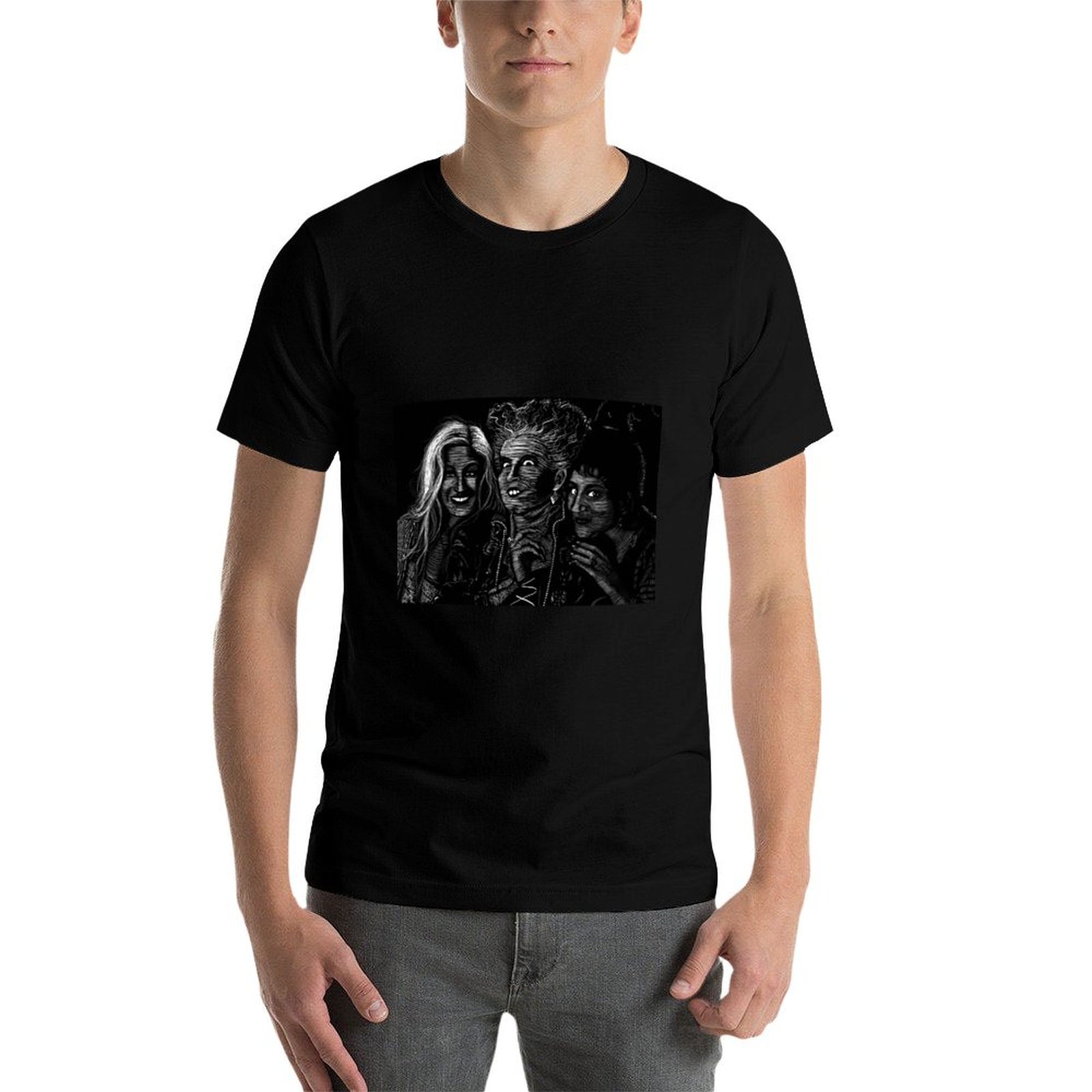 T-shirt Who Lit the Black Flam - Black Tin Candle avis et prix